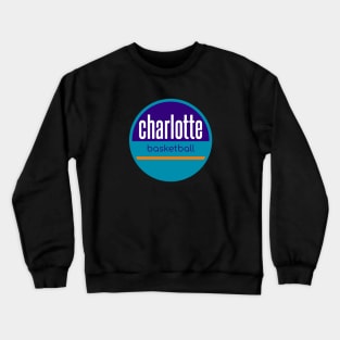 charlotte hornets basketball Crewneck Sweatshirt